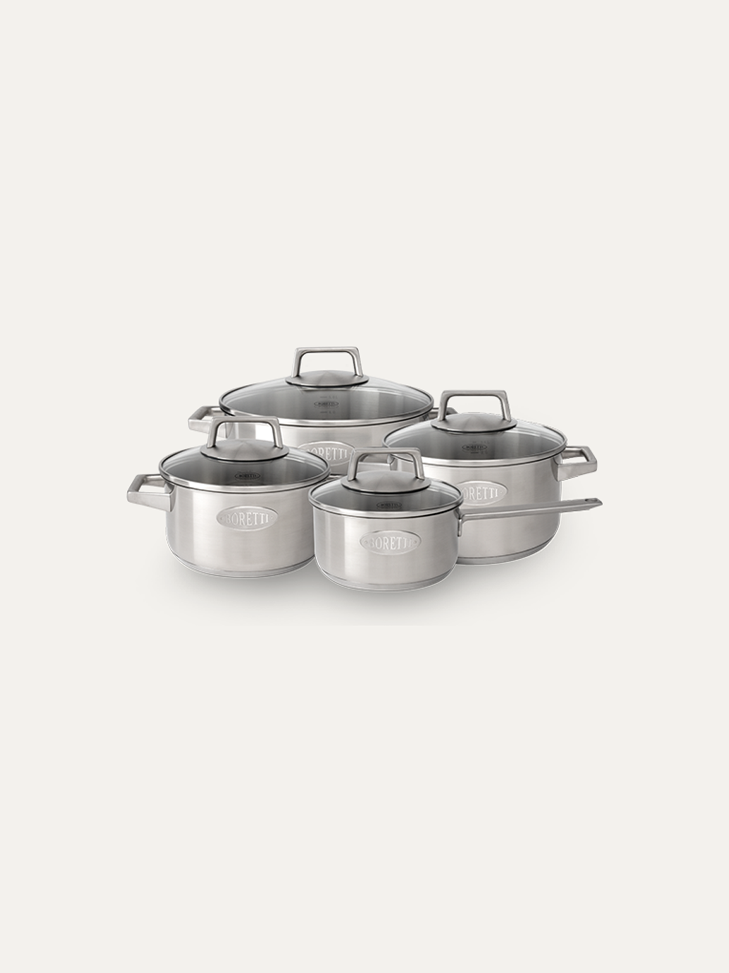 The Pentola 4-piece pan set is a welcome addition to any kitchen.